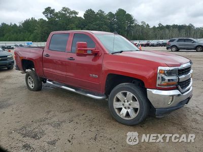 Czwarte zdjęcie samochodu z boku: 2018 CHEVROLET SILVERADO C1500 LT VIN:3GCPCREH7JG175285 - miniatura