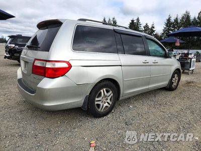 Trzecie zdjęcie samochodu z tyłu: 2007 HONDA ODYSSEY EXL VIN:5FNRL38707B413890 - miniatura