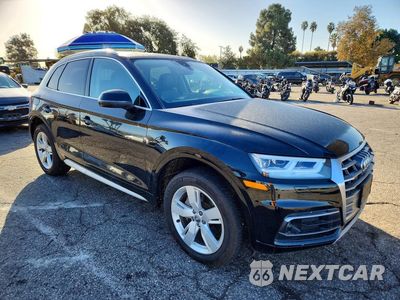 Czwarte zdjęcie samochodu z boku: 2018 AUDI Q5 PRESTIGE VIN:WA1CNAFY6J2194082 - miniatura