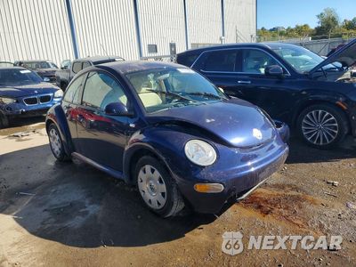 Czwarte zdjęcie samochodu z boku: 2002 VOLKSWAGEN NEW BEETLE GLS VIN:3VWCB21C42M426833 - miniatura