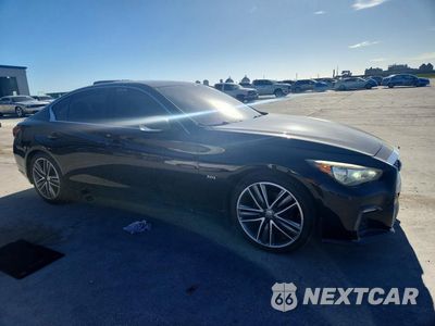 Czwarte zdjęcie samochodu z boku: 2018 INFINITI Q50 3.0T SPORT VIN:JN1EV7AP7JM357488 - miniatura