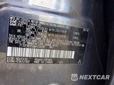 Zdjęcie 12 z 12 samochodu: 2016 TOYOTA RAV4 LIMITED VIN:2T3DFREV5GW493429 - miniatura