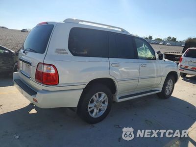 Trzecie zdjęcie samochodu z tyłu: 2005 LEXUS LX 470 VIN:JTJHT00W354001204 - miniatura
