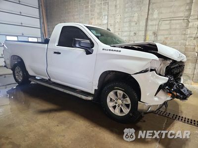 Czwarte zdjęcie samochodu z boku: 2024 CHEVROLET SILVERADO C1500 VIN:3GCNAAEDXRG357604 - miniatura