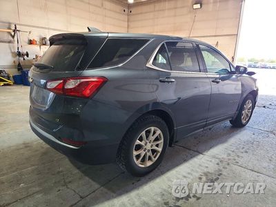 Trzecie zdjęcie samochodu z tyłu: 2018 CHEVROLET EQUINOX LT VIN:3GNAXJEV5JS639499 - miniatura
