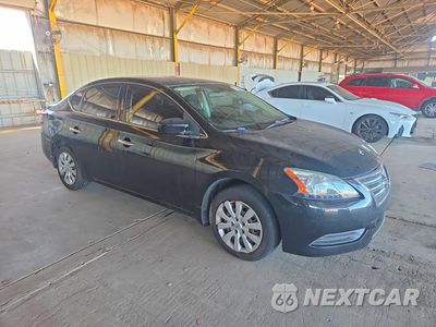 Czwarte zdjęcie samochodu z boku: 2015 NISSAN SENTRA SV VIN:3N1AB7AP7FL683767 - miniatura