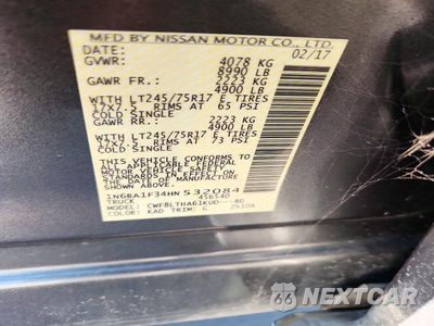 Zdjęcie 13 z 13 samochodu: 2017 NISSAN TITAN XD SV VIN:1N6BA1F34HN532084 - miniatura