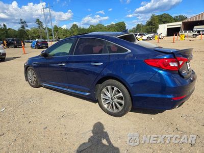 Drugie zdjęcie samochodu z przodu: 2017 HYUNDAI SONATA SPORT VIN:5NPE34AF8HH504365 - miniatura