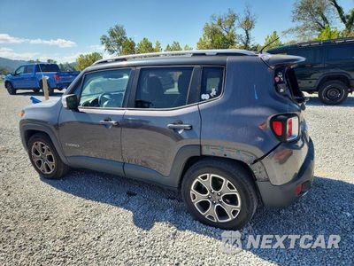 Drugie zdjęcie samochodu z przodu: 2017 JEEP RENEGADE LIMITED VIN:ZACCJADBXHPE82753 - miniatura