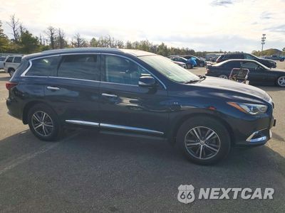 Czwarte zdjęcie samochodu z boku: 2019 INFINITI QX60 LUXE VIN:5N1DL0MM7KC552324 - miniatura