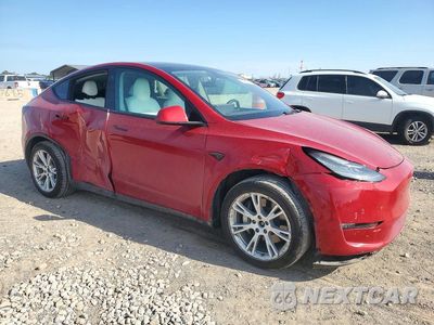 Czwarte zdjęcie samochodu z boku: 2021 TESLA MODEL Y VIN:5YJYGDEE1MF217039 - miniatura