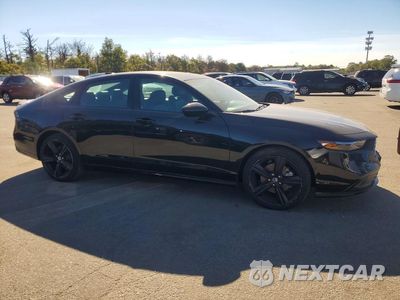 Czwarte zdjęcie samochodu z boku: 2026 HONDA ACCORD HYBRID SPORT-L VIN:1HGCY2F79TA026196 - miniatura