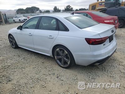 Drugie zdjęcie samochodu z przodu: 2021 AUDI A4 PREMIUM PLUS 45 VIN:WAUEAAF49MA065221 - miniatura