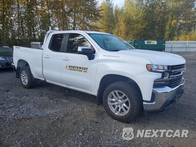 Czwarte zdjęcie samochodu z boku: 2019 CHEVROLET SILVERADO K1500 LT VIN:1GCRYDED0KZ277216 - miniatura