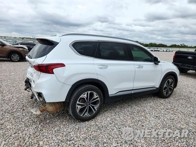 Trzecie zdjęcie samochodu z tyłu: 2019 HYUNDAI SANTA FE LIMITED 2.0T VIN:5NMS53AA5KH055503 - miniatura