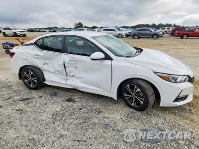 Czwarte zdjęcie samochodu z boku: 2022 NISSAN SENTRA SV VIN:3N1AB8CV1NY288129 - miniatura