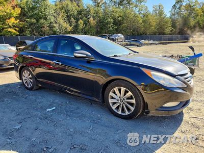 Czwarte zdjęcie samochodu z boku: 2014 HYUNDAI SONATA LIMITED 2.0T VIN:5NPEC4AB0EH915994 - miniatura