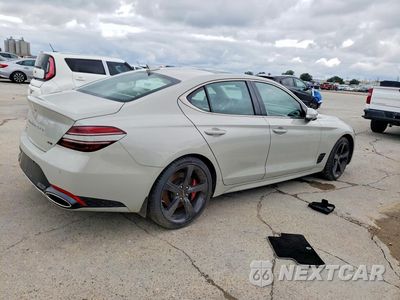 Trzecie zdjęcie samochodu z tyłu: 2026 GENESIS G70 SPORT PRESTIGE VIN:KMTG44SEXTU159450 - miniatura