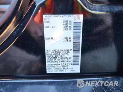 Zdjęcie 13 z 13 samochodu: 2023 NISSAN ALTIMA SV VIN:1N4BL4DW3PN364213 - miniatura