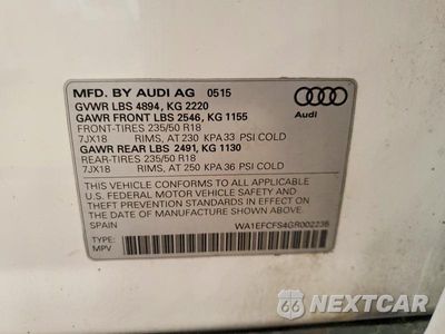 Zdjęcie 13 z 13 samochodu: 2016 AUDI Q3 PREMIUM PLUS VIN:WA1EFCFS4GR002235 - miniatura