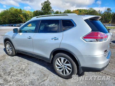 Drugie zdjęcie samochodu z przodu: 2014 NISSAN ROGUE SL VIN:5N1AT2MV5EC839740 - miniatura