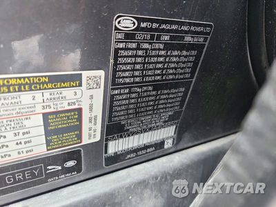 Zdjęcie 12 z 12 samochodu: 2018 LAND ROVER RANGE ROVER SPORT HSE DYNAMIC VIN:SALWV2SVXJA404850 - miniatura