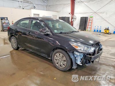 Czwarte zdjęcie samochodu z boku: 2020 KIA RIO LX VIN:3KPA24AD6LE358755 - miniatura