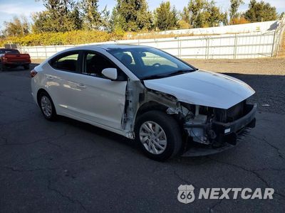 Czwarte zdjęcie samochodu z boku: 2019 HYUNDAI ELANTRA SE VIN:5NPD74LF5KH437387 - miniatura