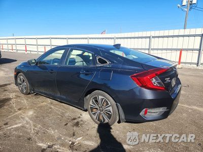 Drugie zdjęcie samochodu z przodu: 2018 HONDA CIVIC EX VIN:JHMFC1F41JX007130 - miniatura