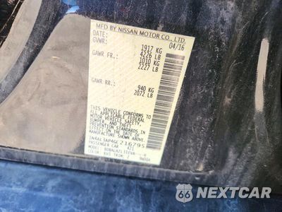 Zdjęcie 12 z 12 samochodu: 2016 NISSAN ALTIMA 2.5 SR VIN:1N4AL3AP4GC216795 - miniatura