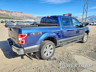 Trzecie zdjęcie samochodu z tyłu: 2019 FORD F150 SUPERCREW VIN:1FTEW1EP7KKE80500 - miniatura