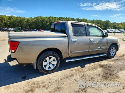 Trzecie zdjęcie samochodu z tyłu: 2006 NISSAN TITAN XE FFV VIN:1N6BA07A06N505372 - miniatura