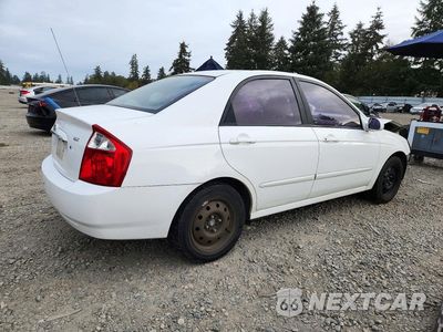 Trzecie zdjęcie samochodu z tyłu: 2006 KIA SPECTRA EX VIN:KNAFE121365273370 - miniatura