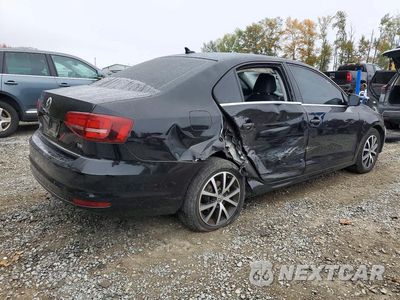 Trzecie zdjęcie samochodu z tyłu: 2017 VOLKSWAGEN JETTA SE VIN:3VWDB7AJ0HM256771 - miniatura