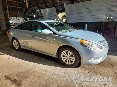 Czwarte zdjęcie samochodu z boku: 2012 HYUNDAI SONATA GLS VIN:5NPEB4AC6CH501403 - miniatura