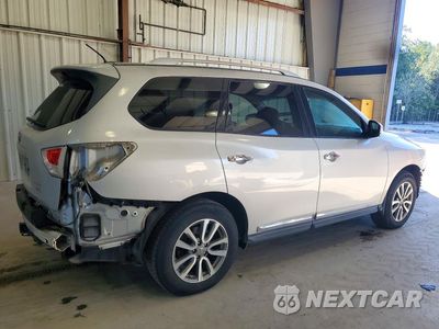 Trzecie zdjęcie samochodu z tyłu: 2014 NISSAN PATHFINDER SL VIN:5N1AR2MMXEC693454 - miniatura