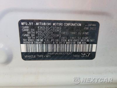 Zdjęcie 13 z 13 samochodu: 2022 MITSUBISHI OUTLANDER SPORT SE VIN:JA4APVAU6NU018267 - miniatura