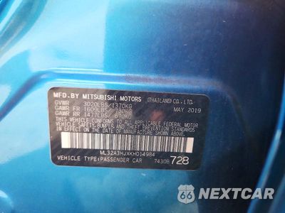 Zdjęcie 12 z 12 samochodu: 2019 MITSUBISHI MIRAGE ES VIN:ML32A3HJXKH014984 - miniatura
