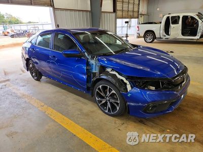 Czwarte zdjęcie samochodu z boku: 2021 HONDA CIVIC SPORT VIN:2HGFC2F84MH537841 - miniatura