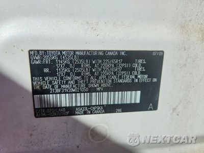 Zdjęcie 13 z 13 samochodu: 2009 TOYOTA RAV4 LIMITED VIN:2T3BF31V39W021050 - miniatura