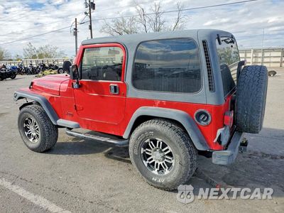Drugie zdjęcie samochodu z przodu: 2002 JEEP WRANGLER / TJ SPORT VIN:1J4FA49S02P775180 - miniatura