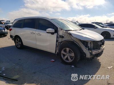 Czwarte zdjęcie samochodu z boku: 2019 HONDA ODYSSEY EXL VIN:5FNRL6H74KB051962 - miniatura