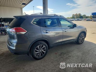 Trzecie zdjęcie samochodu z tyłu: 2016 NISSAN ROGUE SL VIN:5N1AT2MV8GC911436 - miniatura