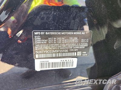 Zdjęcie 13 z 13 samochodu: 2021 BMW X3 XDRIVEM40I VIN:5UXTY9C03M9F55596 - miniatura