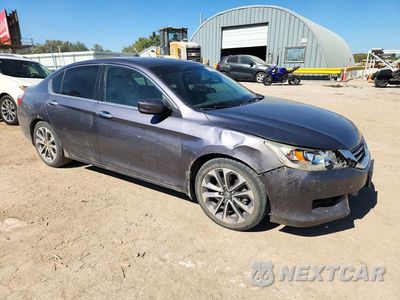 Czwarte zdjęcie samochodu z boku: 2015 HONDA ACCORD SPORT VIN:1HGCR2F56FA270968 - miniatura