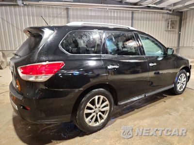 Trzecie zdjęcie samochodu z tyłu: 2014 NISSAN PATHFINDER S VIN:5N1AR2MN1EC615489 - miniatura