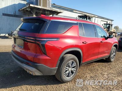 Trzecie zdjęcie samochodu z tyłu: 2027 CHEVROLET TRAVERSE LT VIN:1GNERGKSXVJ133019 - miniatura