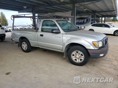 Czwarte zdjęcie samochodu z boku: 2002 TOYOTA TACOMA BASE VIN:5TENL42N42Z881074 - miniatura