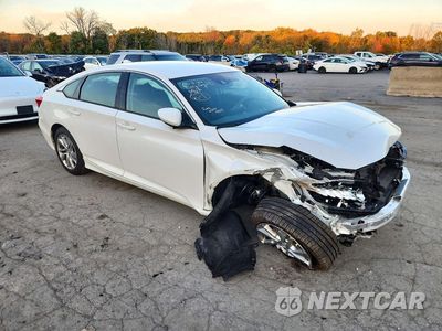 Czwarte zdjęcie samochodu z boku: 2019 HONDA ACCORD LX VIN:1HGCV1F14KA173068 - miniatura