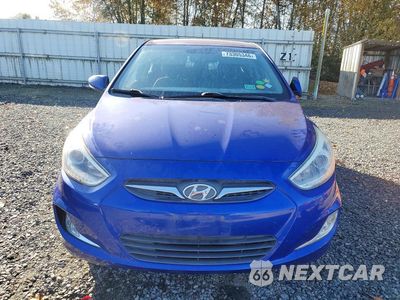 Piąte zdjęcie samochodu w środku: 2014 HYUNDAI ACCENT SE VIN:KMHCU5AE4EU163805 - miniatura
